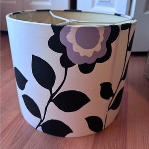 Pottery Barn Kids floral vine lampshade